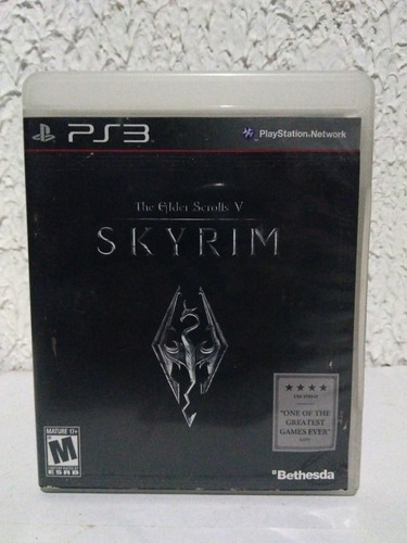 Skyrim: The Elder Scrolls V C/ Mapa Papiro Ps3 Fís. R$69.90