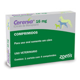 Cerenia 16 Mg Com 4 Comprimidos - Zoetis (anti-enjoo)