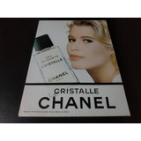 (pf263) Publicidad Chanel Cristalle * Claudia Schiffer