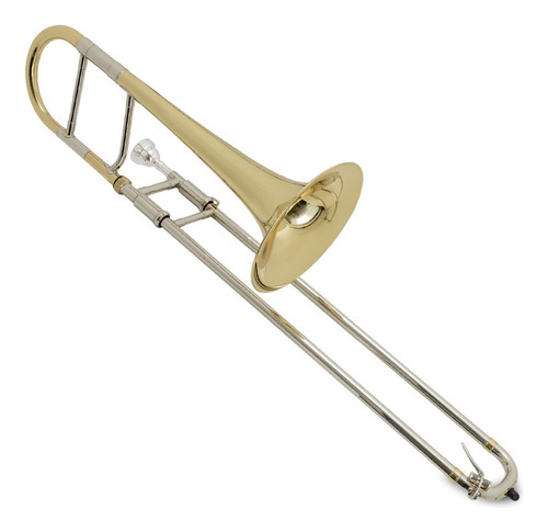 Trombon Alto Vara Mi Bemol Aureal A-tb500l Laqueado, Estuche