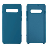 Capa Capinha Silicone Aveludado Compatível Com Galaxy S10