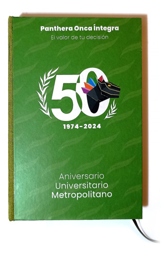 Mininotas 2024 Forro De Tela 50 Aniversario Uam