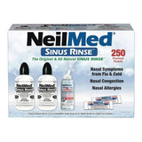 Neilmed Sinus Rinse - 2 Botellas - 250 Paquetes Premezclados