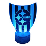 Insignia Club Deportivo Huachipato Lampara 3d 7 Colores Led 