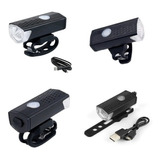 Luz Bicicleta Recargable Usb 300 Lumens Mtb Ruta Linterna