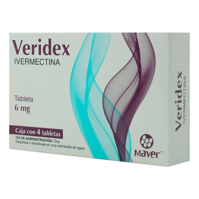 Veridex Tableta 6 Mg, 4 Tabletas | MercadoLibre