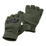 Guantes Moto Cortos Hawk Army Green Short Finger - Gaona!