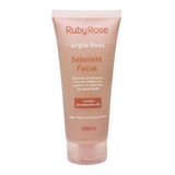 Ruby Rose Argila Rosa Sab Liq Facial Antioleosidade 100 Ml