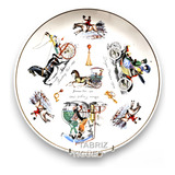 Plato Decorativo Porcelana Inglesa Royal Grafton 25 Cm Envío