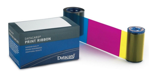 Ribbon Color Compatible Datacard 534000-003 Ymckt 500 Imagns
