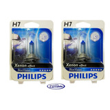Kit Lamparas Philips H7 Blue Vision 