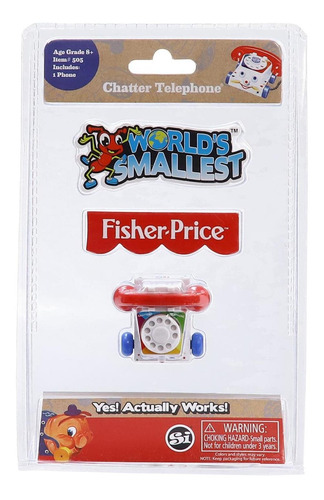 World's Smallest Fisher Price Classic Chatter Phone