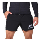 Short Deportivo Paddel Gym Running Imago All Blacks Negro