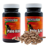 Pack 2 Té De Hierba Palo Azul Frasco Con 65 Piezas C/u