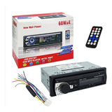 Estereo Radio Para Auto Con Bluetooth, Usb Y Control Remoto