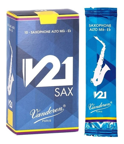 Palheta Vandoren V21 - Sax Alto 2,5 Unidade