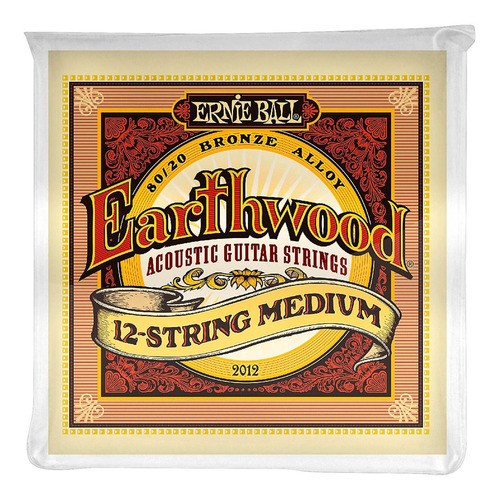 Encordado Acustica 12 Cuerdas Ernie Ball Earthwood 2012