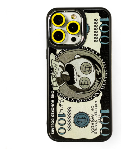 Funda Para iPhone Belica Dolar Billete Silicona Morty Rudo