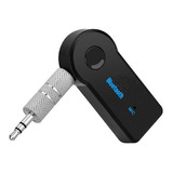 Adaptador Bluetooth Auxiliar Audio Recargable 3.5mm Carro