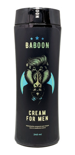 Creme Hidratante Masculino Corpo Baboon Cream For Men 240ml