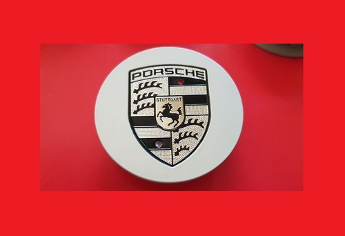 Tapa De Aro Porsche Emblema De Rueda 75mm Foto 2