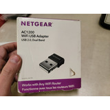 Sealed Netgear Ac1200 Wi-fi Usb 2.0 Mini Adapter For Des Mme