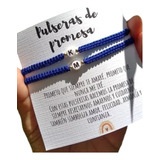 Pulseras Personalizadas Tejidas Hilo Novios Regalo Amor