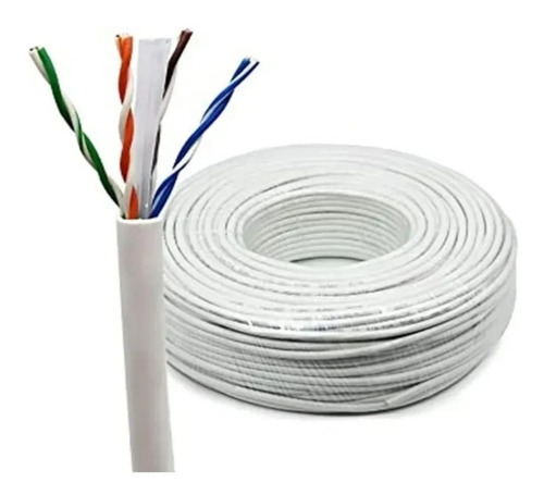 Cable Utp Cat 6 Uso Interior X 100 Metros