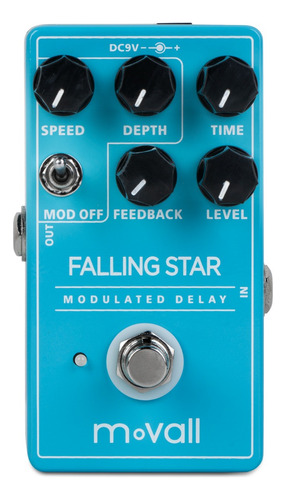 Pedal De Efectos De Retardo Modulado Movall Mp104 Falling St