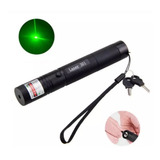 Caneta Laser Pointer Verde Recarregável Forte Alcance 50km