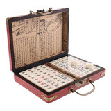 Mini De Mahjong Chino En Joyero, Juguetes Divertidos