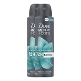 Kit 2 Desodorante Dove Men+care Eucalipto + Menta 72h 150ml