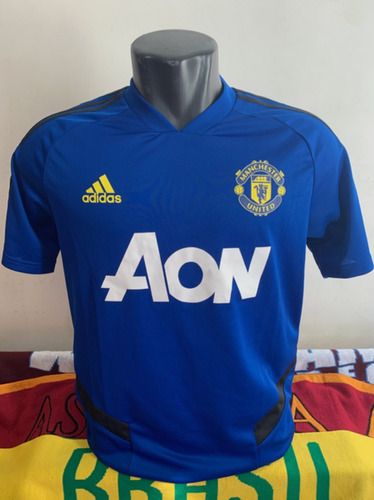 Camisa Manchester United 2019/20 adidas Training Top ( M ) 