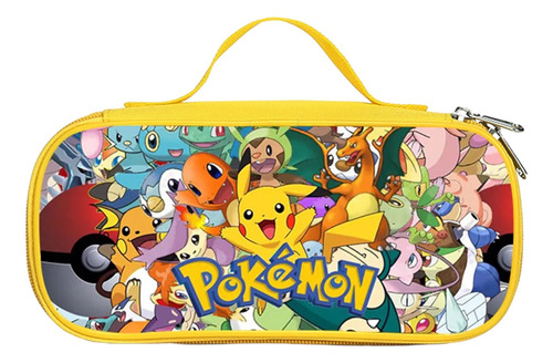 Estuche Escolar Pokemón Grande Y Espacioso