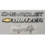 Emblema Chevrolet 4x4 Turbo Diesel  Calcomania  Juego X 3