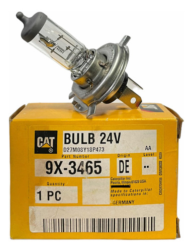 Foco Halógeno Osram Bilux 64196 Cat 9x3465 24v H4 75/70w