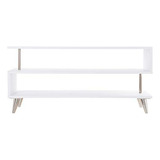 Soporte Tv Sei Furniture Sills, Perfil Bajo, Blanco