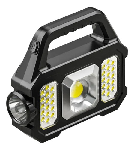 Linterna Lampara Led Recargable De Mano Solar Outdoor