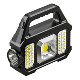 Linterna Lampara Led Recargable De Mano Solar Outdoor