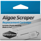 Kit Reposicao Algae Scraper Refil Do Raspador Seachem