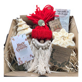 Caja Regalo Box Navidad Vela, Colgante, Jabon Aromatico