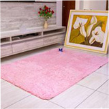 Tapete Sala Quarto Peludo 3,00x2,00 Shaggy Casa Laura Enxovais Rosa