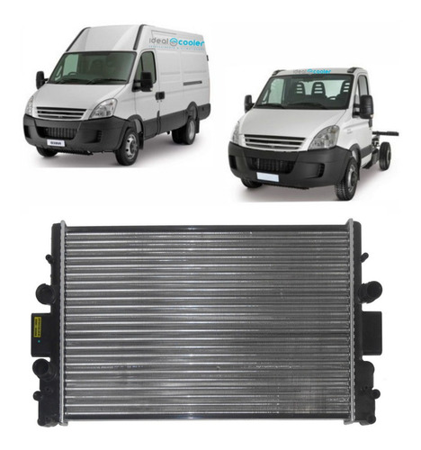 Radiador Compatível Iveco Daily 2008 2009 2010 2011 2012