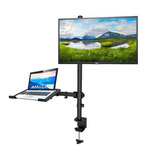 Soporte Esencial Doble Para Laptop Y Monitor Hasta 32''