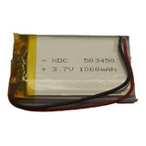 Bateria Recargable Litio Polímero 503450 3,7 V 1.000 Mah