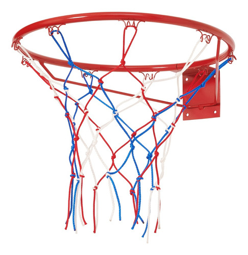 Aro De Basket Reforzado Basquet Con Red Nº 7 45cm Caño