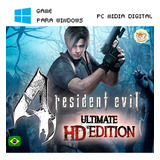 Resident Evil 4 - Ultimate Hd Edition Jogo Pc Mídia Digital