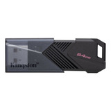 Memoria Usb Kingston 64 Gb 3.2 Dtx Exodia Onyx