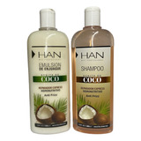 Combo Shampoo Y Emulsión Con Aceite De Coco - Han
