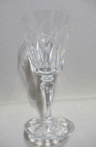 Una Copa Vino Tallada Cristal St Louis France Sellada 16,5cm